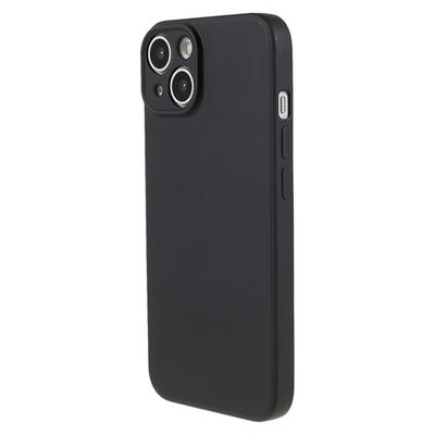 For iPhone 14 Case Precise Cutout Lens Hole TPU Phone Cover with Screen Film