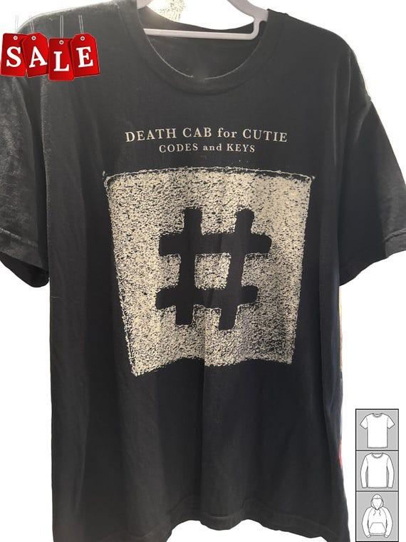 New Death Cab For Cutie Codes and Keys Gift For Fans Men All Size Shirt JJ241 Unisex T-Shirt S