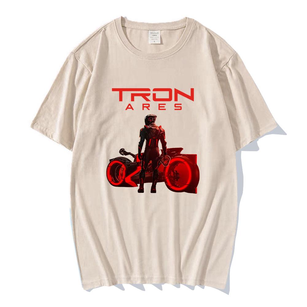 Film TRON Ares Nadruk T-shirty Zespół Rockowy NINE INCH NAILS NIN T-shirt Bawełniany Luźny Krótki Rękaw T-shirt Unisex Odzież Uliczna