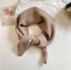 Knitted Triangle Scarf Winter Korea Women Neck Protection Small Cashmere Wool Warm Shawl Scarf XWJ115