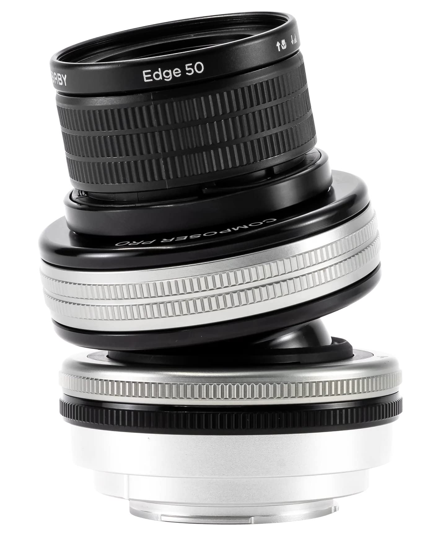 

Об єктив Lensbaby Tilt Lens Composer Pro II з Edge 50 Кріплення Canon RF Фокусна відстань 50 мм Сумісний з оптичною системою Lensbaby Система взаємозамінних об єктивів F3.2