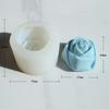 3D Rose Flower Candle Silicone Mold Aromatherapy Candle Making Handmade Soap Plaster Molds DIY Craft Home Decorations