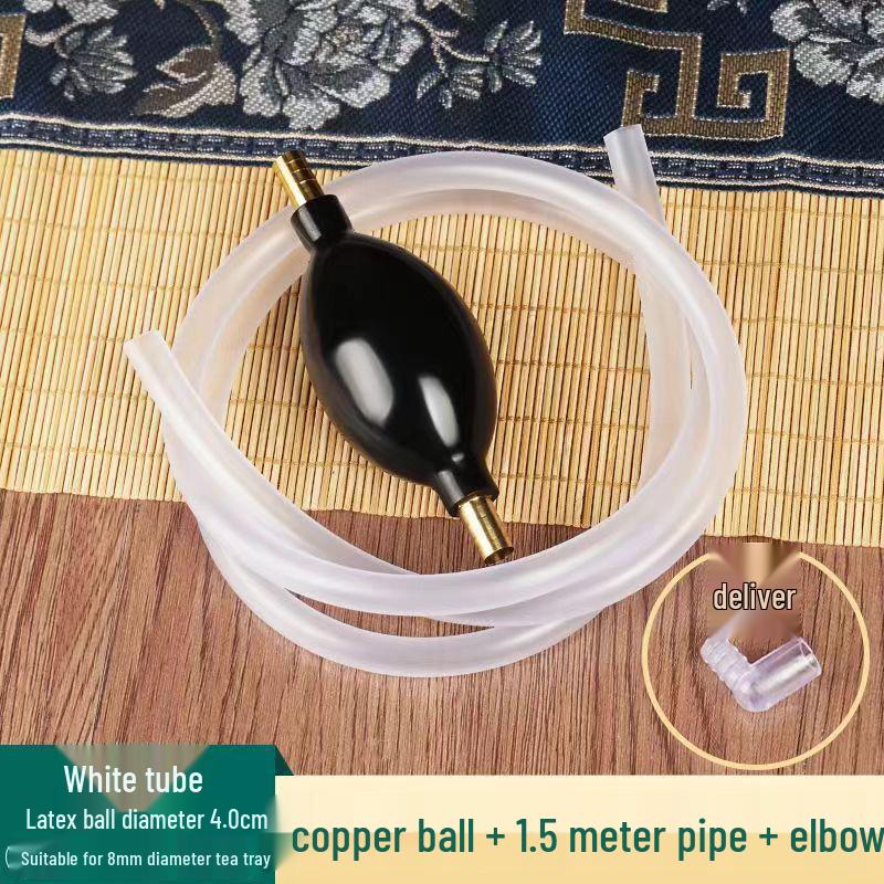 Water-Absorbing Silicone Hose Set for Kung Fu Tea Table Accessories