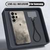 Global Flight Travel Line Case For Samsung S26 Ultra S25 FE S24 S24 Plus A57 A37 A17 A56 A36 A16 A55 A35 A15 A54 5G Hybrid Magnetic Matte Cover