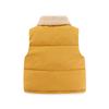 Kids' Stand Collar Vest - Solid Color Sleeveless