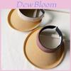 Summer Sun Protection Hat For Women With Short Brim And Round Top Casual Beach Travel Accessory