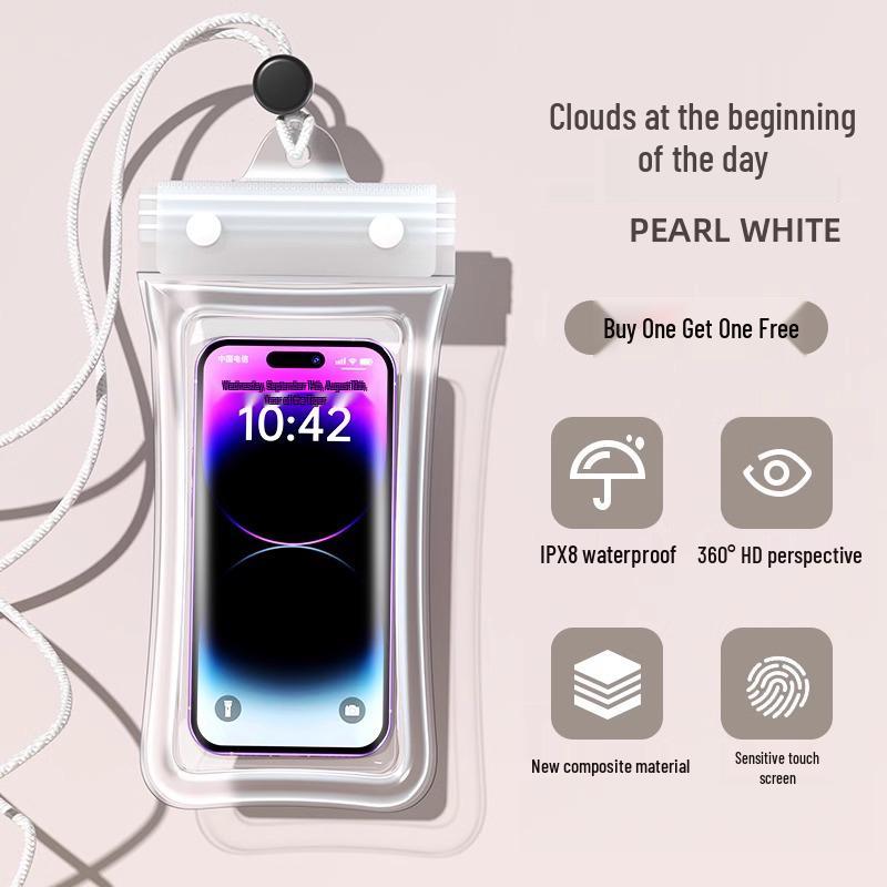 Waterproof Touchscreen Phone Case for Swimming, Rafting, and Underwater Photography