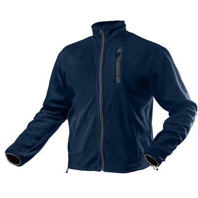 Fleece Sweatshirt, Navy Blue, Size XXXL