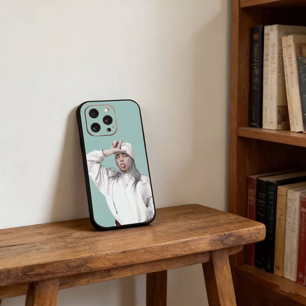 Billie Eilish P-Pirate Baird 'Connell Pouzdro na telefon Pro iPhone17,16,15,14,13,12,11 Plus,Pro Magnetické s Magsafe Bezdrátové nabíjení