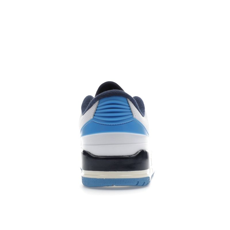 Air Jordan 2/3 UNC Unisex Sneakers White University-Blue Midnight-Navy FD0383-144