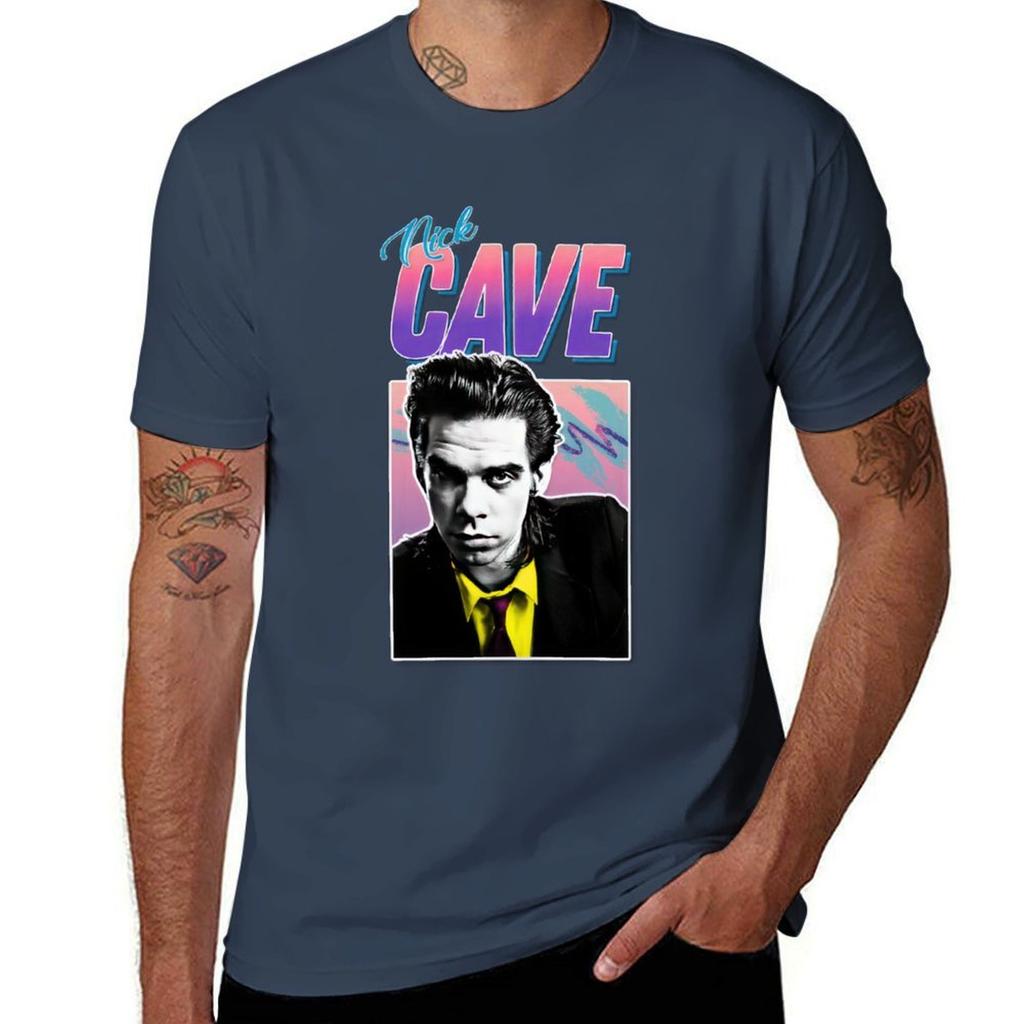 Nick Cave And The Bad Seeds 90s Concert Tour TShirt Christmas Theme Tee Top