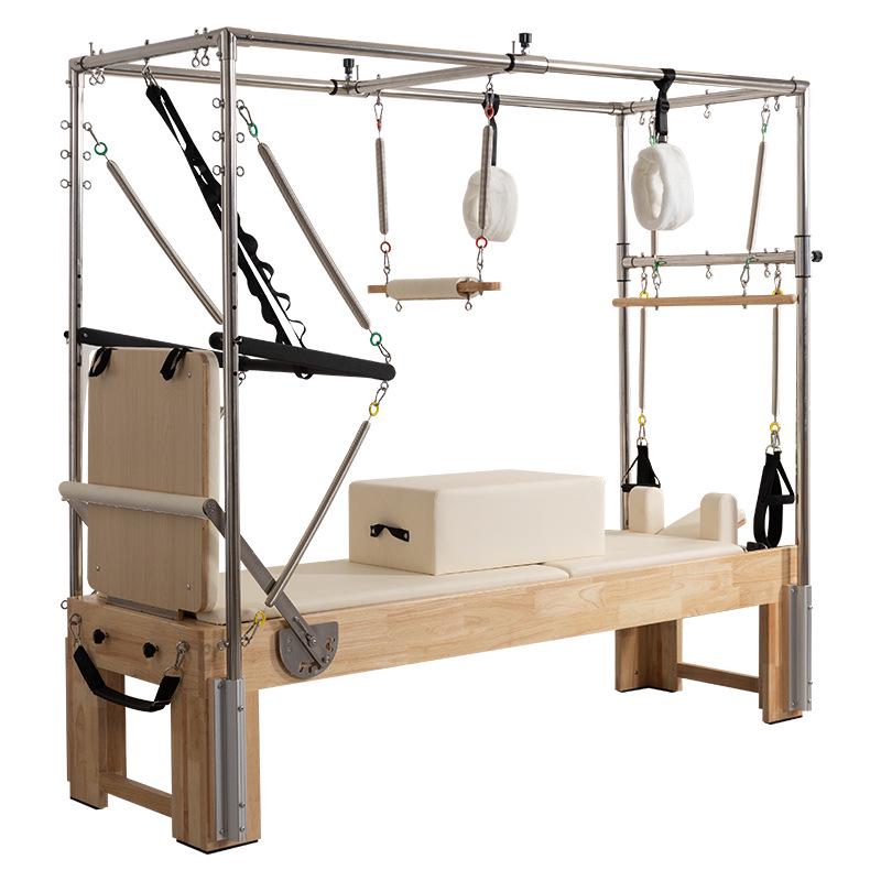Pilates Cadillac Core Fitness & Yoga Equipment - Three-in-One Training Bed