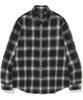 NOT4NERD N4Nd Offshoot Flannel Shirt - Black