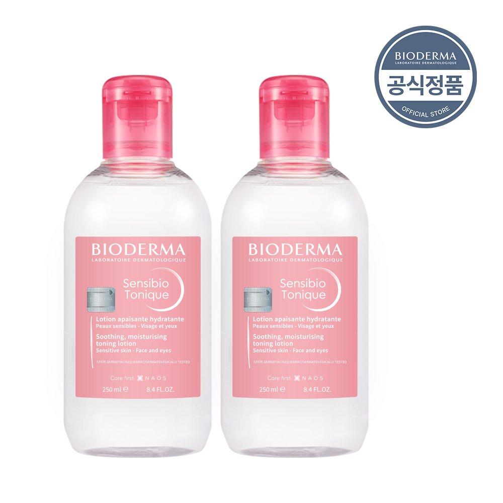 [Bioderma] Sensibio Toner 250ml x2