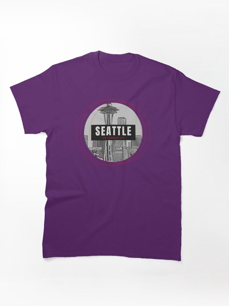Cities Skylines Seattle The Emerald City Shirt Classic T-Shirt
