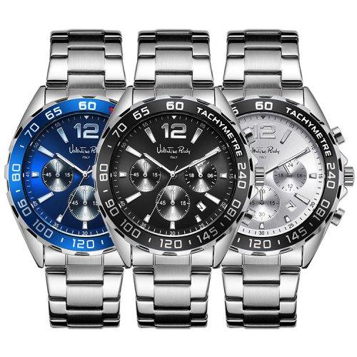 

[GEIGER] GEIGER Men s Graz Stainless Steel Watch GE8053 03_VR6563B-WTWT