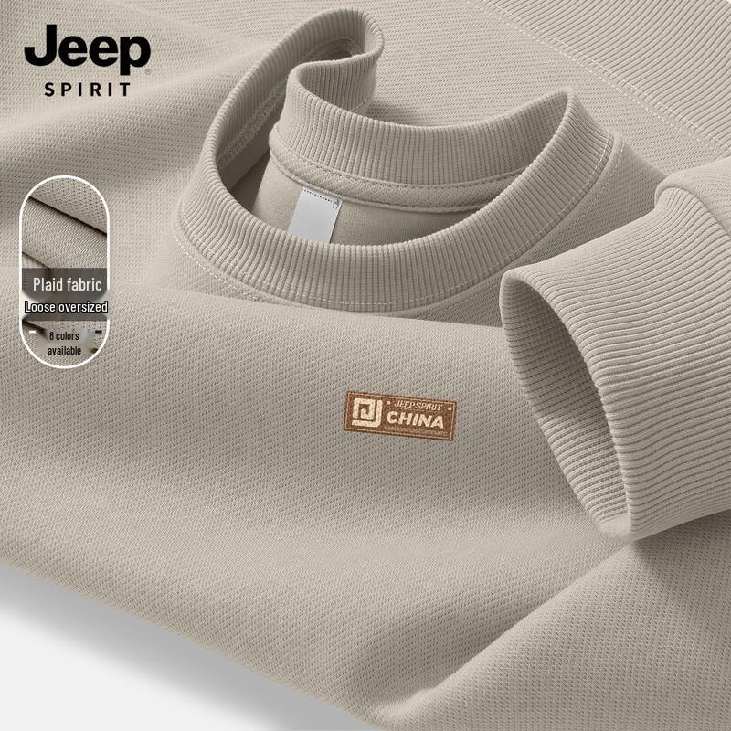 Мужская толстовка с графическим принтом JEEP SPIRIT 2026 Весна/Осень Свободный крой M