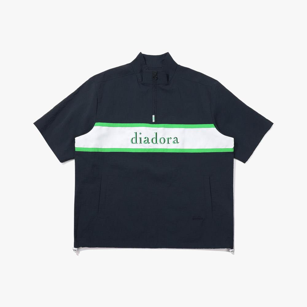 Diadora Montello Bento Short Sleeve Anorak Navy