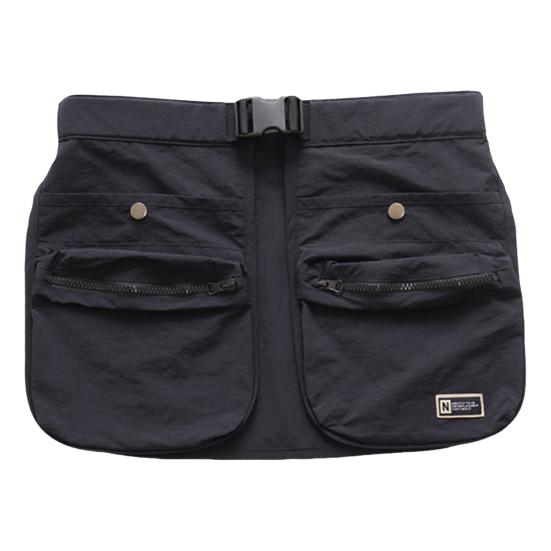 Waist Belt Apron Bag Multi-pocket Waist Pack with Belt Garden Tools Organizer Apron Bag for Hair Stylist Pet Trainer Waiter