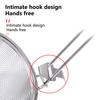 Anti-scalding Colander Spoon Space-saving Convenient Stainless Steel French Fries Fried Filter