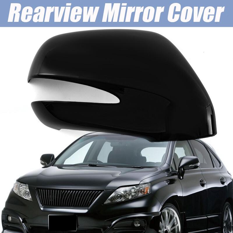 Right Passenger Side Side Mirror Cover Cap Black For 2010-15 LEXUS RX350 RX450h