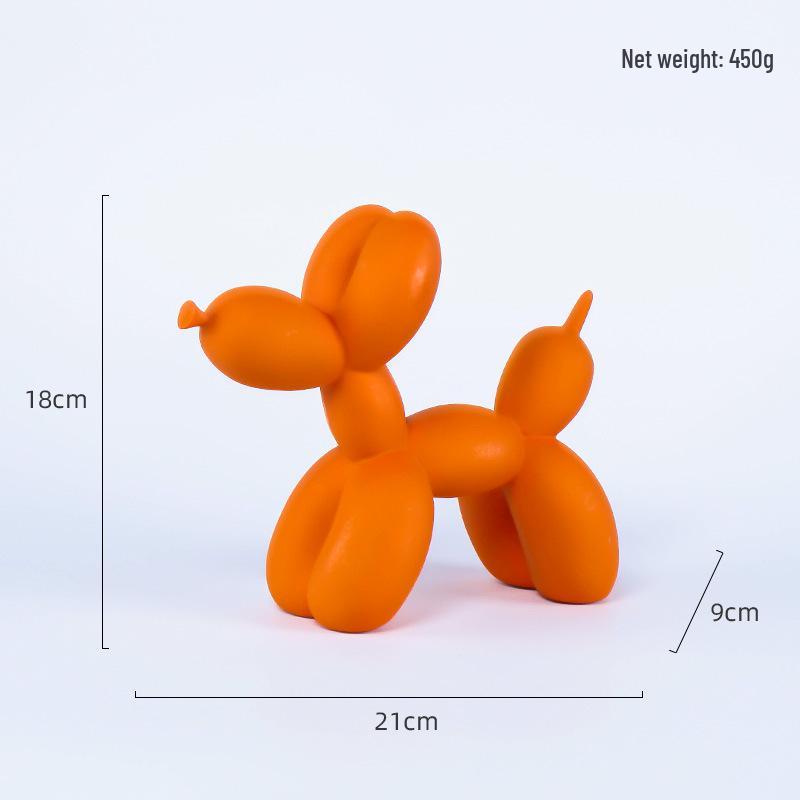Nordic Creative Resin Balloon Dog Figurines - Home & Wine Cabinet Decor