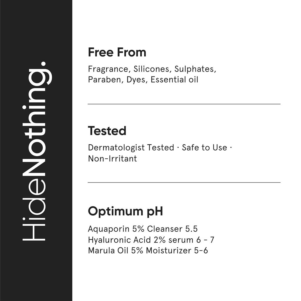 Pflegeset für trockene Haut (100 ml + 30 ml + 50 g), Trockene Hautpflege-Set, minimalistisch