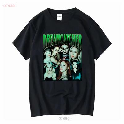 Dreamcatcher Retro 90s T Shirt Sweater Kpop Vintage Washed Stylish Soft Comfortable Streetwear Designer Clothes Versatile