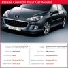 For Peugeot 407 SW Coupe 2003 2004 2005 2006 2007 2008 2009 2010 Chrome Door Handle Cover Trim Car Set Styling Accessories ABS