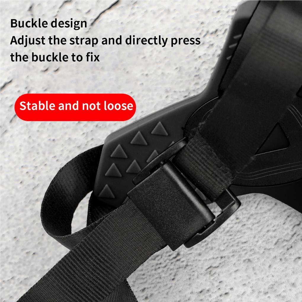 Motorcycle Chin Bracket Wear-resistant Shockproof Camera Holders Adjustable Lightweight Mount Holder Adults Supplies