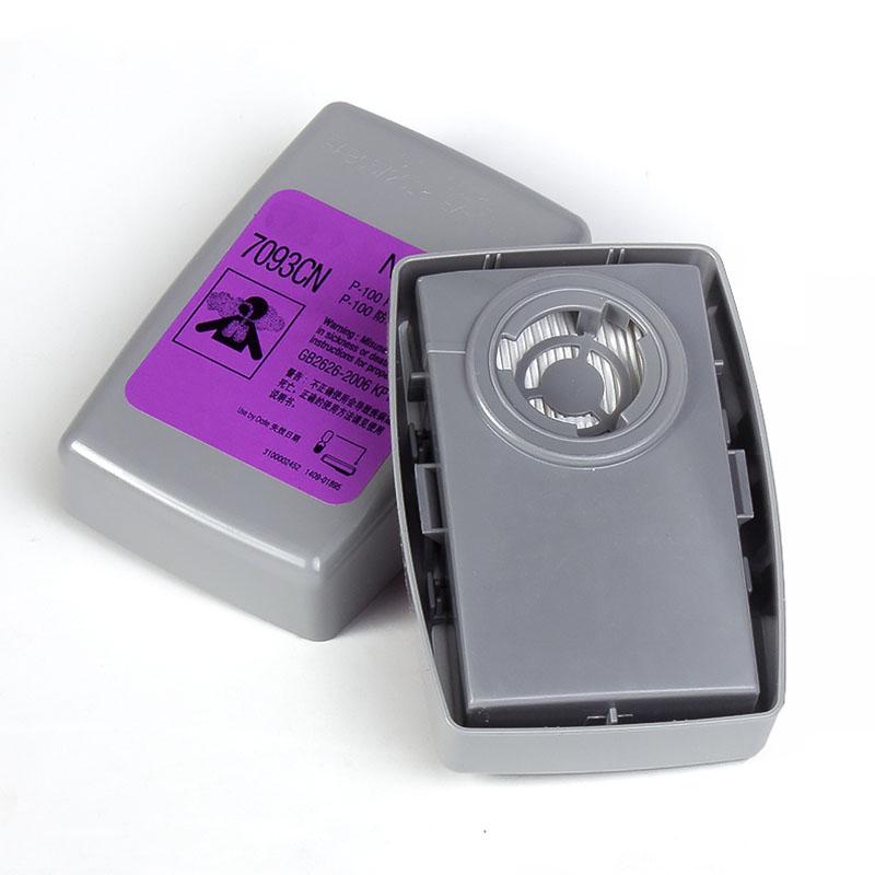 New 6200 Dust Mask With 7093 suit P100 Filter Half Face Respirator For Painting Spraying Polishing Work Safety