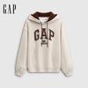 Gap Women's 2025 Autumn 3D Logo Fleece Hooded Sweatshirt