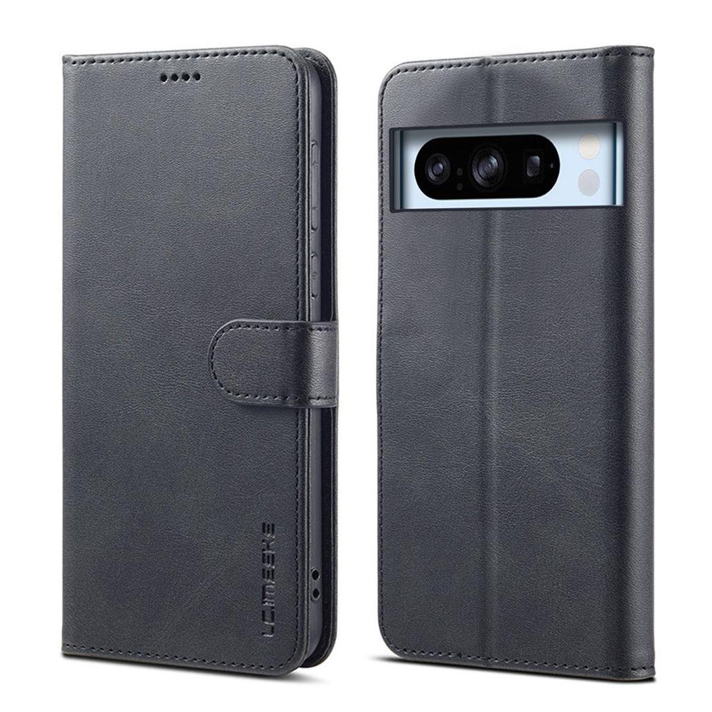 PU Leather Flip Wallet Phone Case for Google Pixel 10 Pro 5G,10 Pro XL 5G,9 Pro XL,8 Pro Shockproof TPU Inner Cover