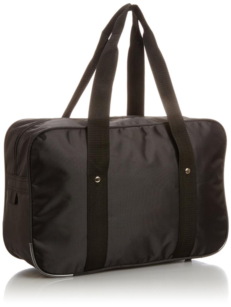 School Bag Polyester Regular Black Black [EXAS] (Standard Size)