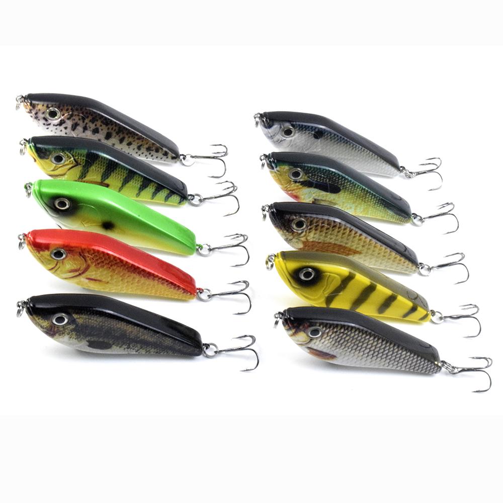 3.0in / 0.5oz Minnow Fishing Lure Bionic Hard Bait Sinking Lure Jerk Bait Crankbait Lifelike