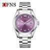 Elegante Orologio da Donna Lusso Moda Femminile Orologio da Polso Movimento al Quarzo Acciaio Inossidabile Impermeabile Luminoso Orologi Femminili
