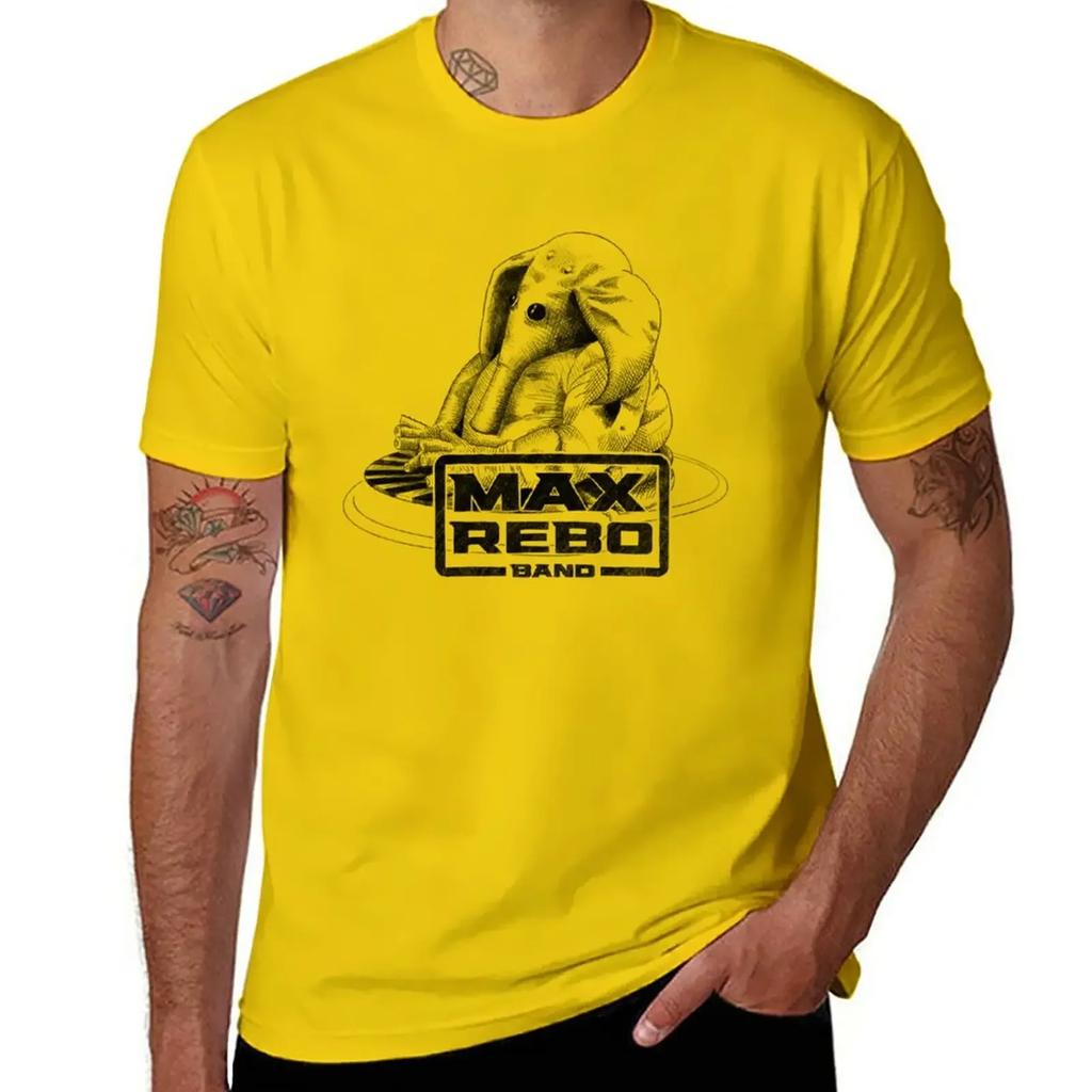 New Max Rebo Band T-Shirt Anime t-shirt quick drying shirt customized t shirts men clothing