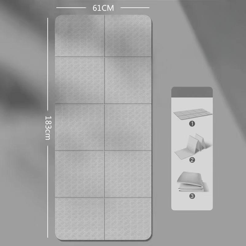 

Противоскользящий и износостойкий коврик для йоги из ТПЭ. Безопасность и защита окружающей среды. Утолщенный и расширенный коврик для обеда. Амортизирующий коврик для йоги на открытом воздухе. 183*61*0.4cm