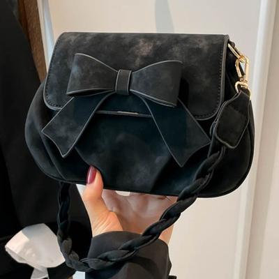 Retro Fashionable Simple Small Square Bag Autumn New Fashion Trend Shoulder Bag Niche High Value Messenger Bag