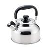 Wide Clean Wide-Mouth Whistling Kettle, 2.6L, Stainless Steel, Induction and Gas Compatible, Tsubame-Sanjo, Made In Japan, SH4831