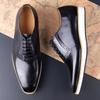 Fashion Wholesale Men Shoes Leisure Fashion Business Sneaker Shoes Handmade By Genuine Leather Casual Formal Rubber Bottom Oxfords Shoes
