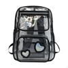 Clear Backpack Bookbag Gifts Waterproof Sturdy Kids Schoolbag PVC Transparent for Outdoor