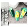 Nail Stamping Plates Exquisite Manicure Nail Art Making Stainless Steel DIY Template Nail Tool for Lady