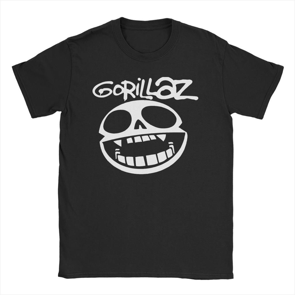 Gorillazed Virtual Band T Shirts Unisex Womens Cotton Novelty TShirt Music Streetwear Tee Shirt Short Sleeve Clothes Summer