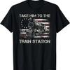 New York City New York City Stadssiluetter Frihetsgudinnan T-shirt