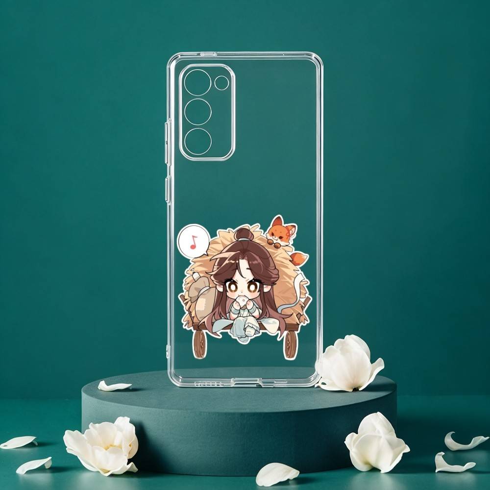 Heaven Officials Blessing Phone Case For Samsung Galaxy S24 S25 S23 S22 S21 Plus S24 S25 Transparent Cover Case