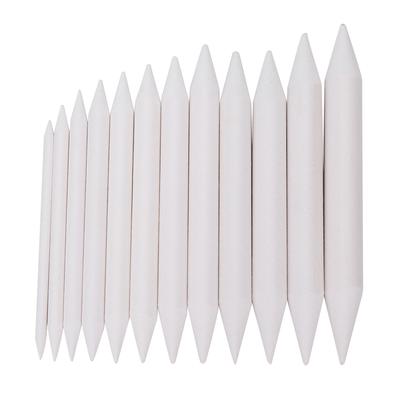 12 Pcs White Paper Pen Blending Stumps Sketch Rub Drawing Tool Sketch Drawing Tool