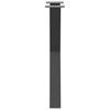 Vidaxl Dining Table Legs, 2 Pcs, Anthracite, 60X(72-73) Cm, Steel