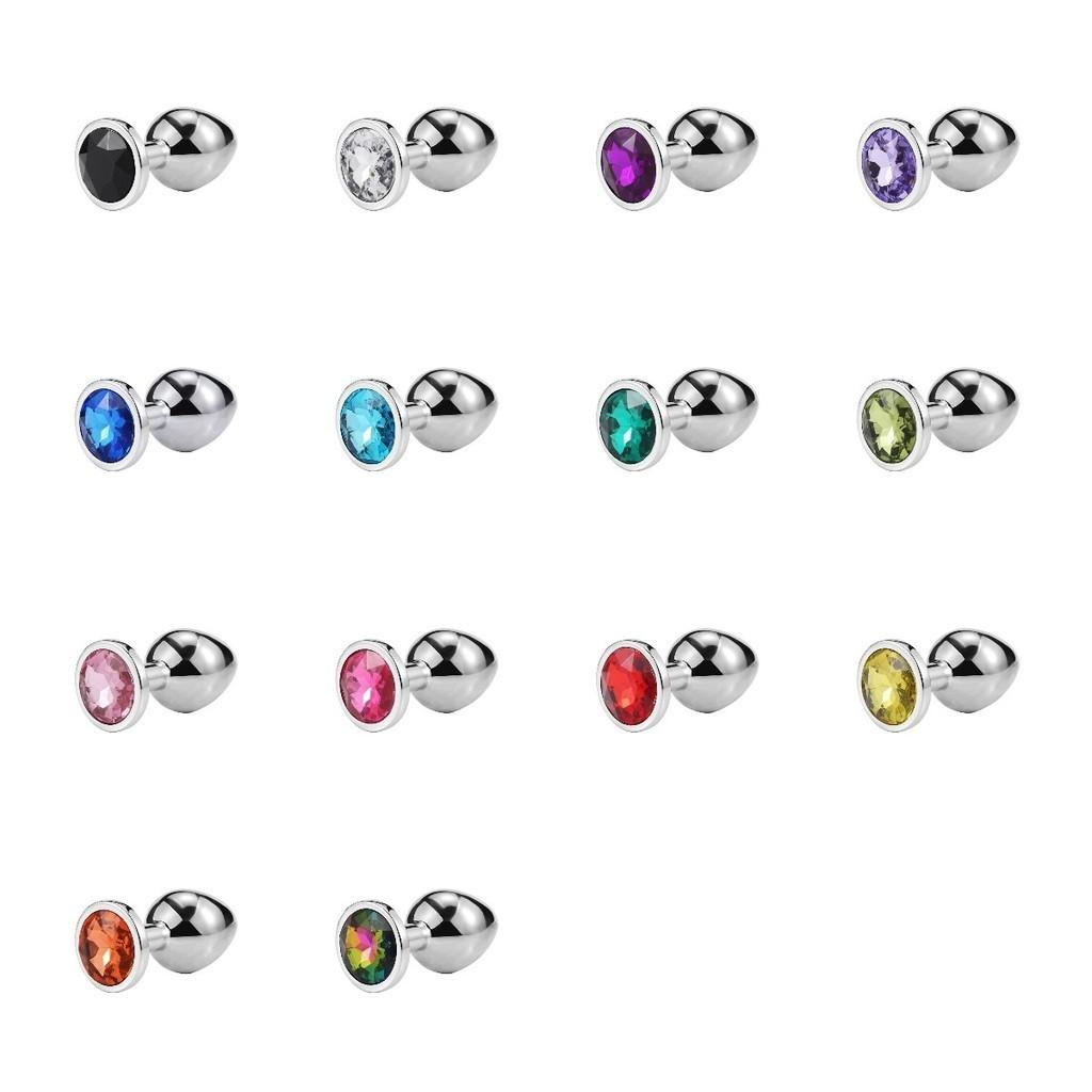 Luxurious Metal Anal Plug For Adults In Various Sizes And Vibrant Colors