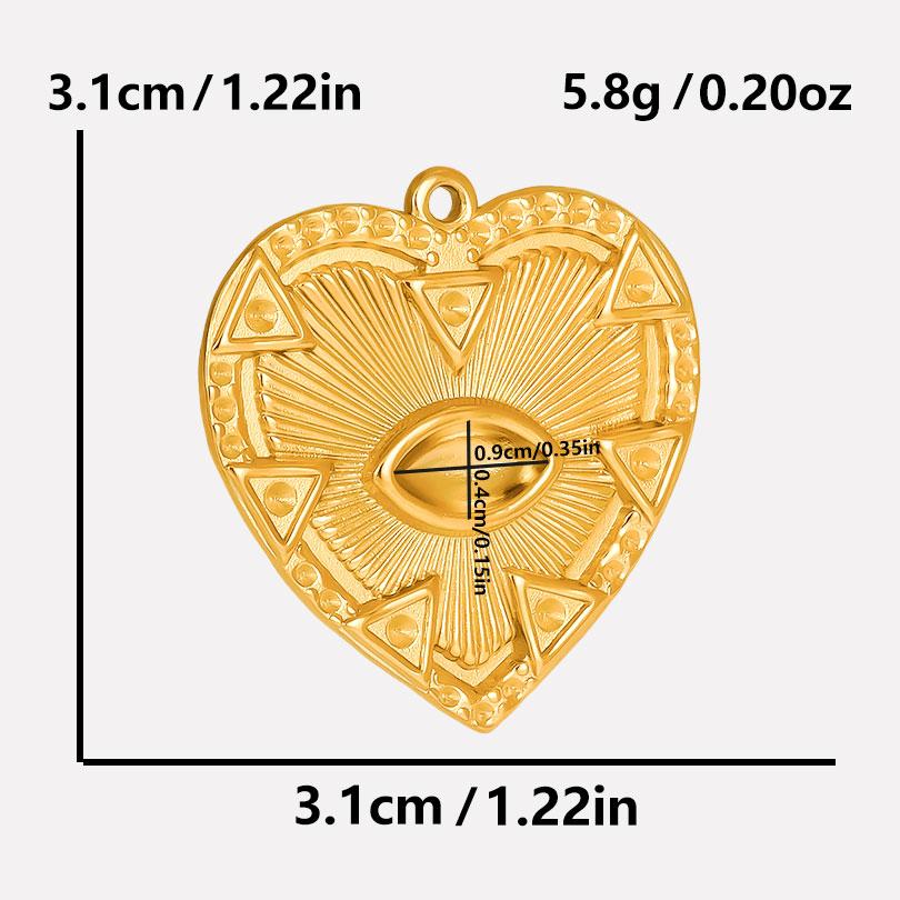 6pcs Real Gold Plated Sun Moon Star Charm Cross Stainless Steel Charms For Jewelry Making Supplies Flower Heart Handmade Pendant